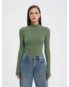 Боди-водолазка в рубчик Твое