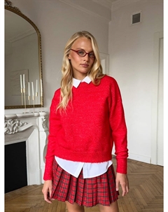 Трикотажный вязаный джемпер Твое