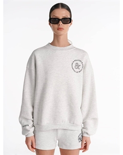 Утепленный свитшот с принтом Твое