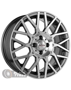 Литой диск X-125 6.5x16/4x100 D54.1 ET48, Серые X-trike