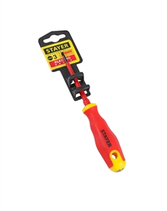 Отвертка диэлектрическая 25141-03-07, SL3.2x75 мм, до 1000 Вт Stayer