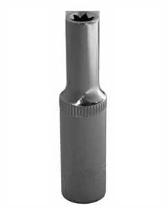 Головка торцевая 114710, глубокая, 1/4", TORX E10, высота 50мм (114710) Ombra