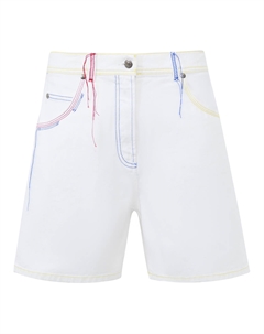Шорты с контрастной строчкой Msgm