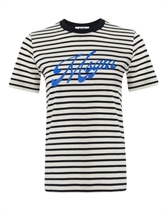 Футболка с принтом Msgm