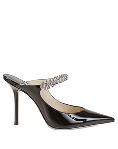 100-мм мюли Bing, черный Jimmy choo