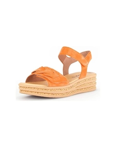 Замшевые сандалии, оранжевый Gabor