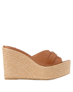 Мюли Leda 100, коричневый Jimmy choo