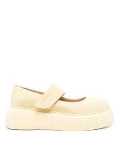 Замшевые туфли-лодочки, желтый Inuikii