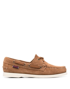 Топсайдеры на контрастной подошве, коричневый Sebago