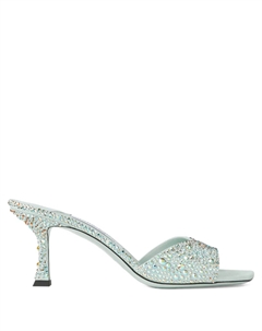 Мюли Skye 70, зеленый Jimmy choo