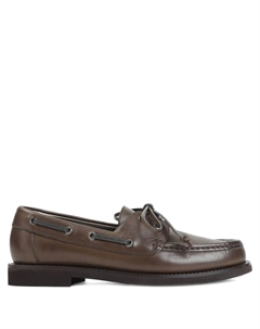 Кожаные мокасины, коричневый Brunello cucinelli