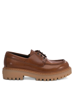 Туфли дерби, коричневый Prada