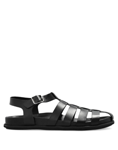 Сандалии кожаные Fisherman H, черный A.p.c.