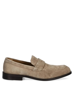 Замшевые мокасины с пенни-слотом, нейтральный Boss