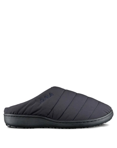 Стеганые сандалии из коллаборации с Subu, черный A.p.c.