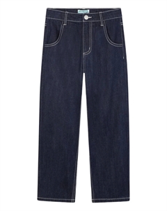 Джинсы с завышенной талией, синий Kenzo kids