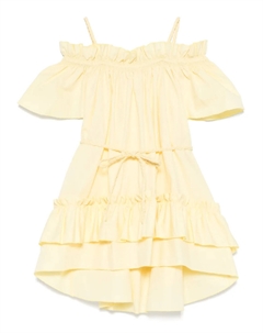 Платье из хлопка, желтый A'lapage