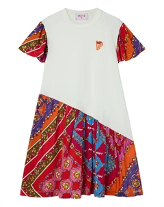 Платье с принтом «Феста», белый Pucci junior