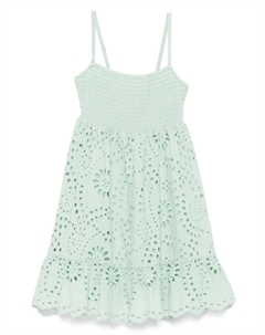 Платье из хлопка, зеленый Mc2 saint barth kids