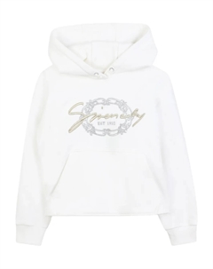 Толстовка с вышитым логотипом, белый Givenchy kids
