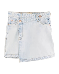 Мини-юбка из хлопка, синий Bellerose kids