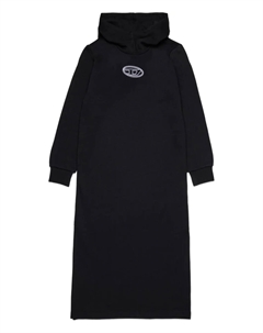 Kids платье с капюшоном, черный Diesel