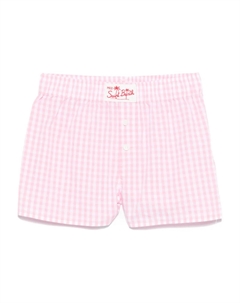 Шорты из поплина, розовый Mc2 saint barth kids