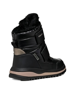Ботильоны с подкладкой из искусственного меха Adelhide, черный Geox kids