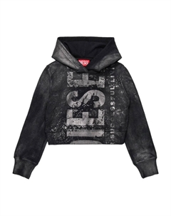 Kids худи Slimp, черный Diesel