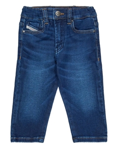 Kids джинсы прямого кроя, синий Diesel