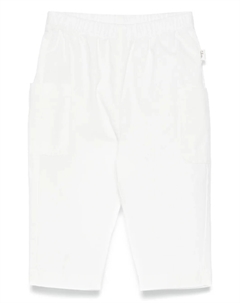 Брюки из хлопковой смеси, белый Teddy & minou