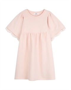 Платье из органического хлопка, розовый Chloé kids