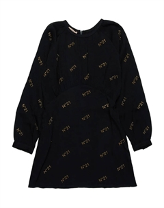 Платье D140F, черный Nº21 kids