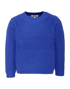 Джемпер крупной вязки Gillis, синий Molo