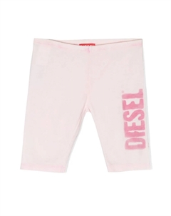 Kids шорты с логотипом, розовый Diesel