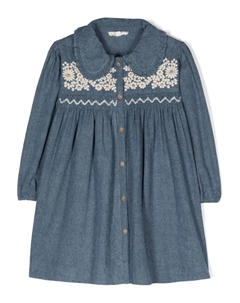 Расклешенное джинсовое платье Marlotta, синий Louise misha