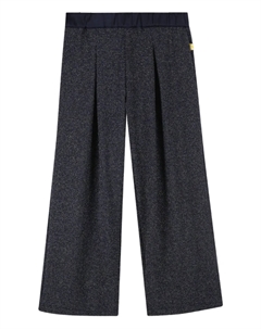 Плиссированные брюки, синий Billieblush