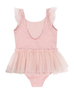 Купальник с оборками, розовый Konges slojd