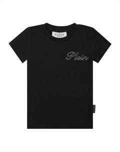 Футболка Pure Italic Plein, черный Philipp plein