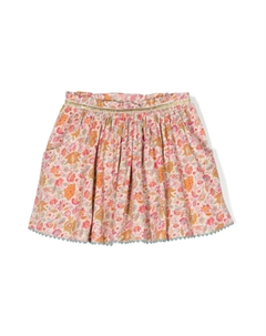 Мини-юбка с цветочным принтом, нейтральный Louise misha