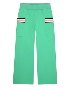 Спортивные брюки с полосками, зеленый Billieblush