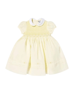 Платье с воротником-стойкой «Питер Пэн», желтый Sarah louise