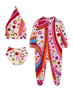 Фонатне принт комплект для роста ребенка, розовый Pucci junior