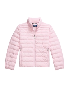 KIDS стеганая куртка-бомбер, розовый Polo ralph lauren
