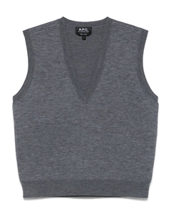 Жилет из натуральной шерсти, серый A.p.c.