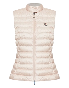 Стеганый жилет без рукавов Ghany, розовый Moncler