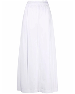 Расклешенные брюки широкого кроя, белый Aspesi