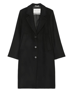 Шерстяное пальто, черный Marc o'polo