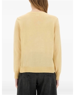 Кардиган с V-образным вырезом и застежкой на пуговицы, желтый Paul smith