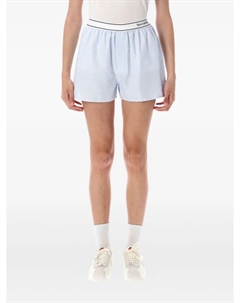 Шорты-боксеры с полосатым узором Serif Logo, синий Sporty & rich